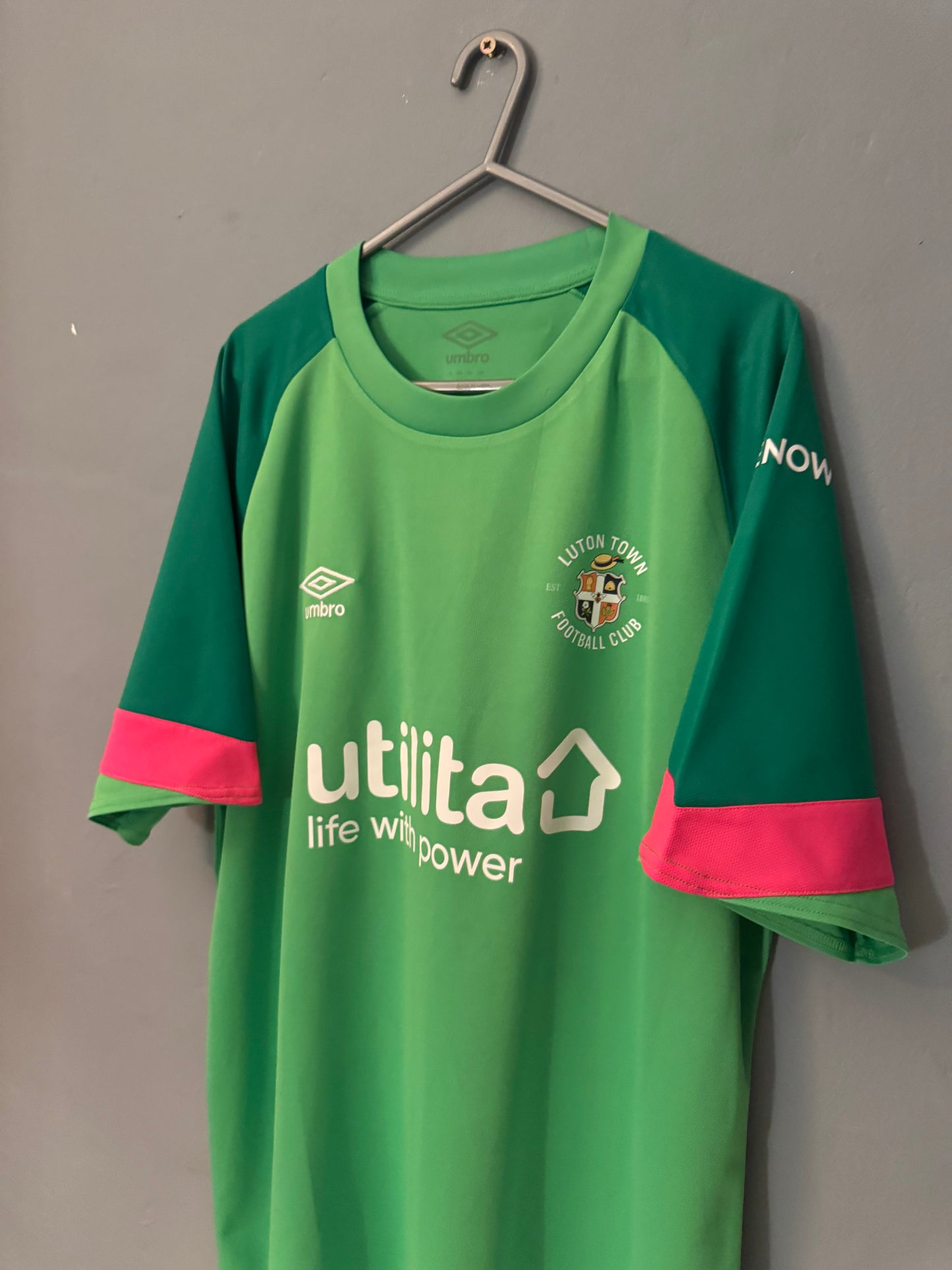 Luton Town Football Shirt - 2023 / 2024 - Home - GK Goalkeeper - XL - #24 Kaminski
