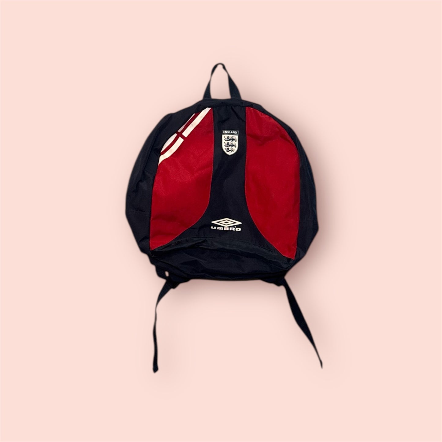 Vintage England Football Umbro Backpack Navy Blue 2001 / 2002