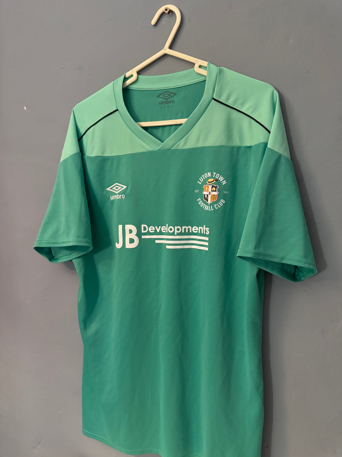 Luton Town Football Shirt - 2020 / 2021 - Goalkeeper GK - Home - Large