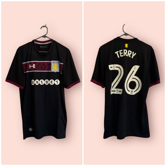Aston Villa Football Shirt - 2017 / 2018 - Away - Medium - #26 John Terry