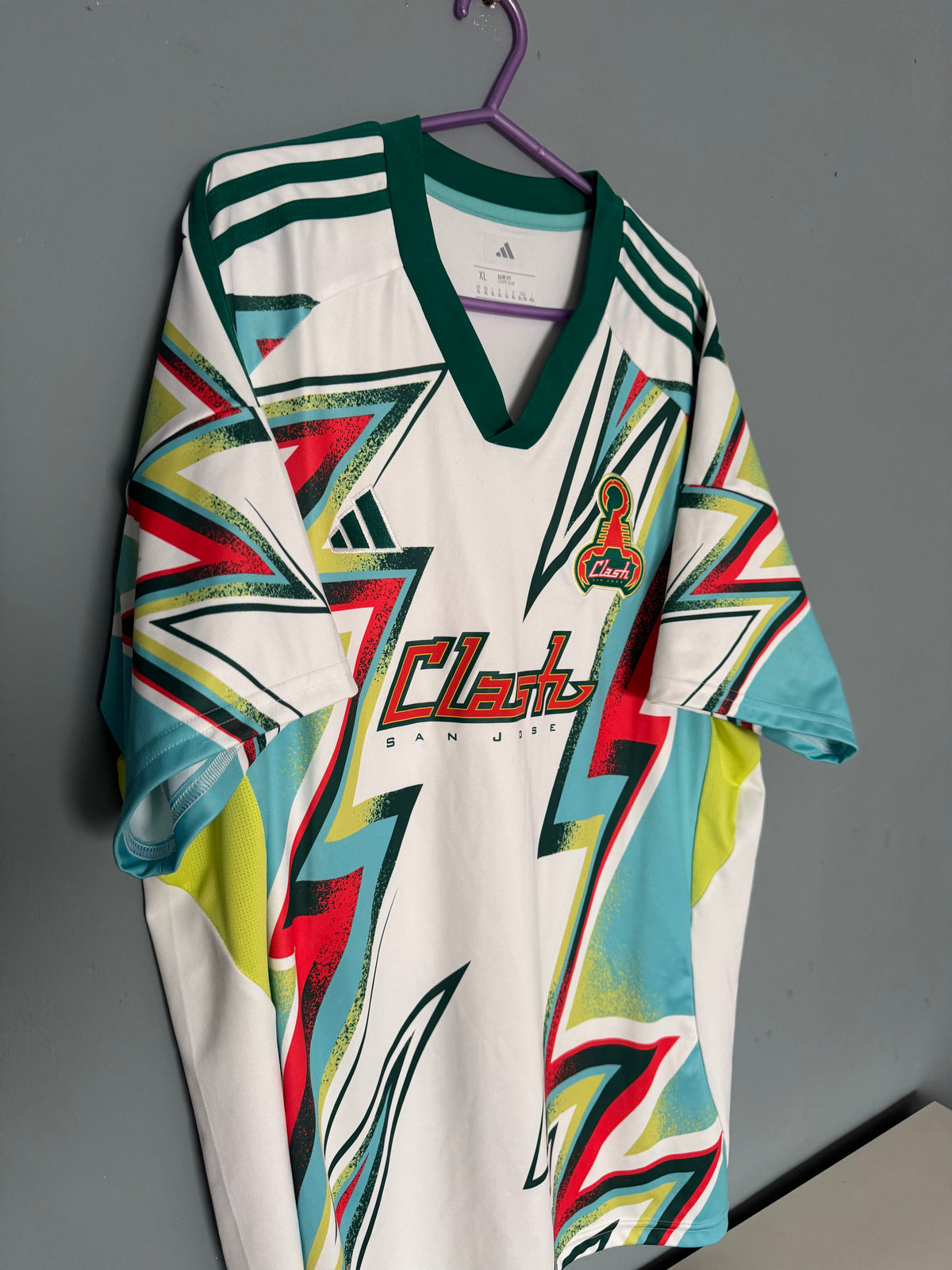 San Jose Earthquakes MLS Football Shirt - 2025 - Third - San Jose Clash - XL