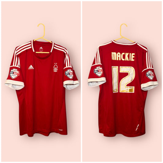 Nottingham Forest Football Shirt - 2013 / 2014 - Home - XL - #12 Mackie