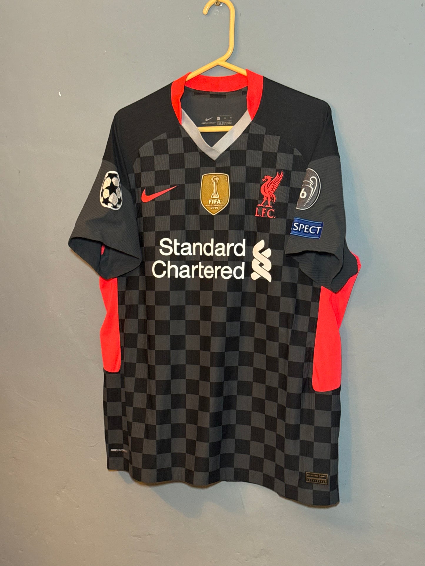 Liverpool Football Shirt - 2020 / 2021 - Third - XL - #6 Thiago - Vaporknit