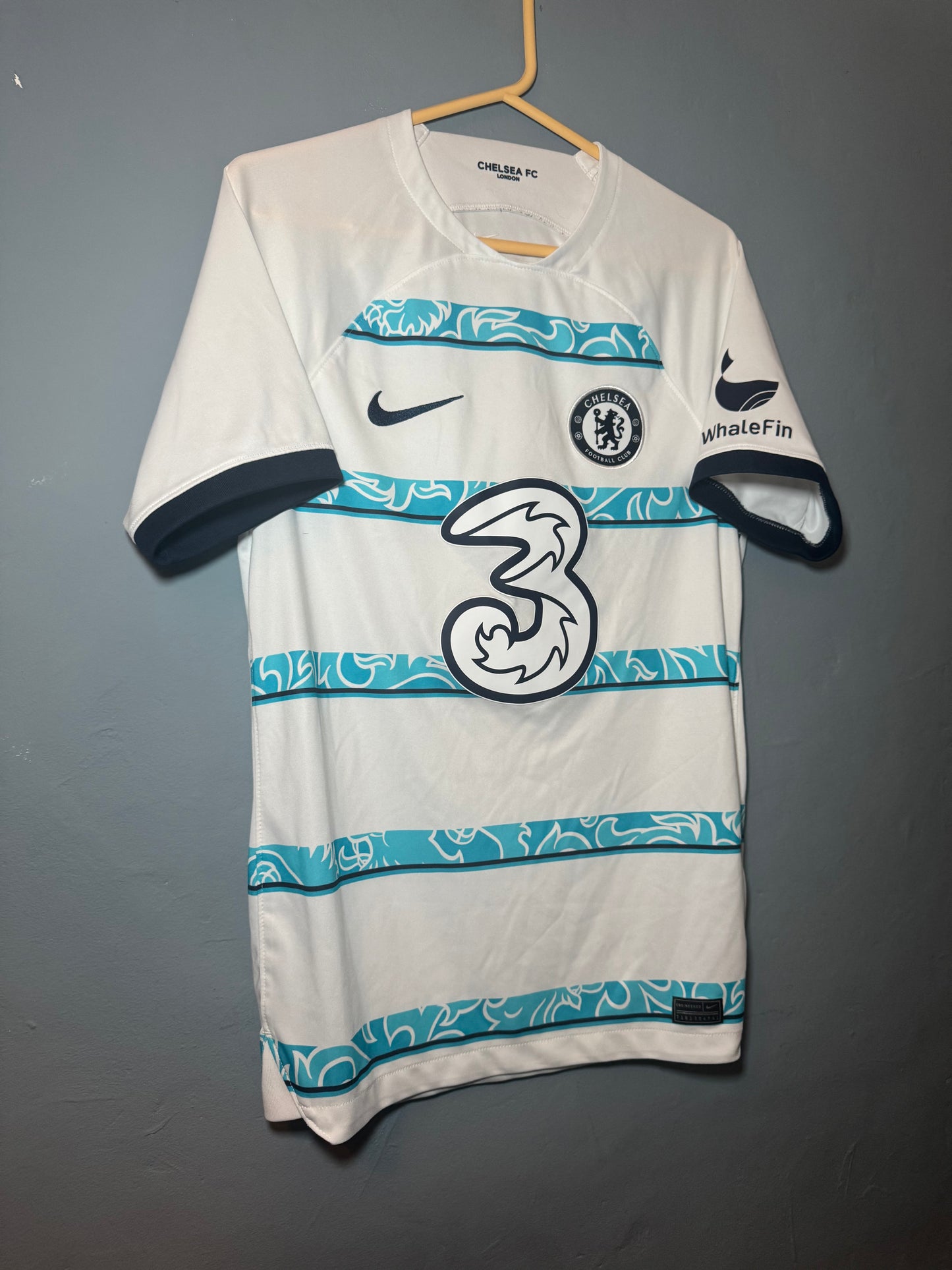 Chelsea Football Shirt - 2022 / 2023 - Away - Small - #19 Mount