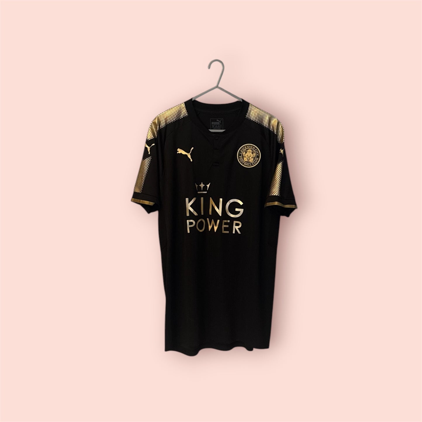 Leicester City Football Shirt - 2017 / 2018 - Away - Small - #9 Jamie Vardy