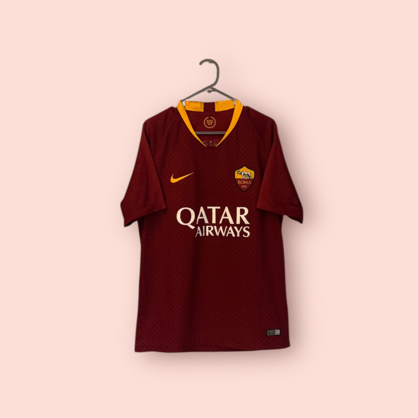 AS Roma Football Shirt - 2018 / 2019 - Home - Medium