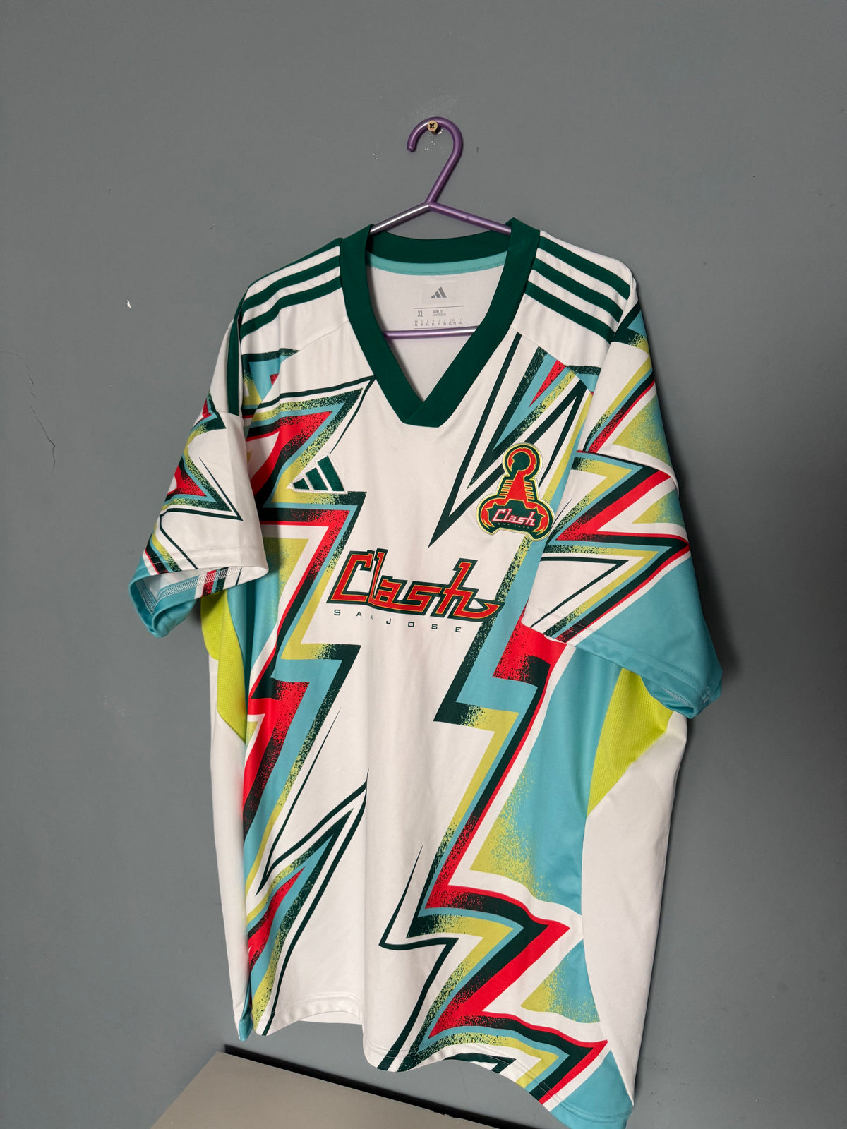 San Jose Earthquakes MLS Football Shirt - 2025 - Third - San Jose Clash - XL