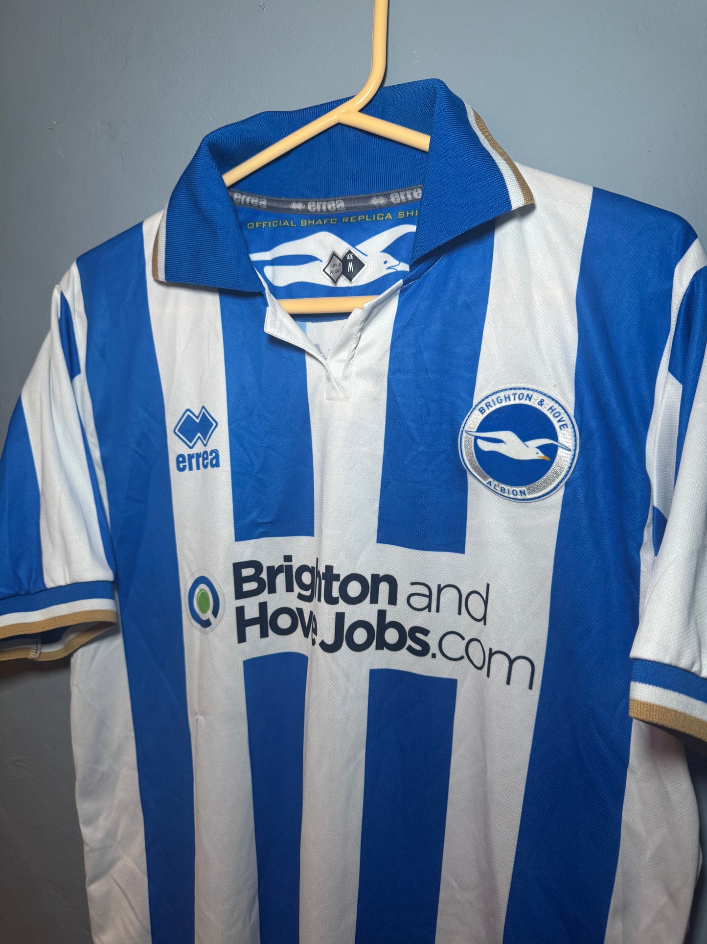 Brighton and Hove Albion Football Shirt - 2011 / 2012 / 2013 - Home - Medium