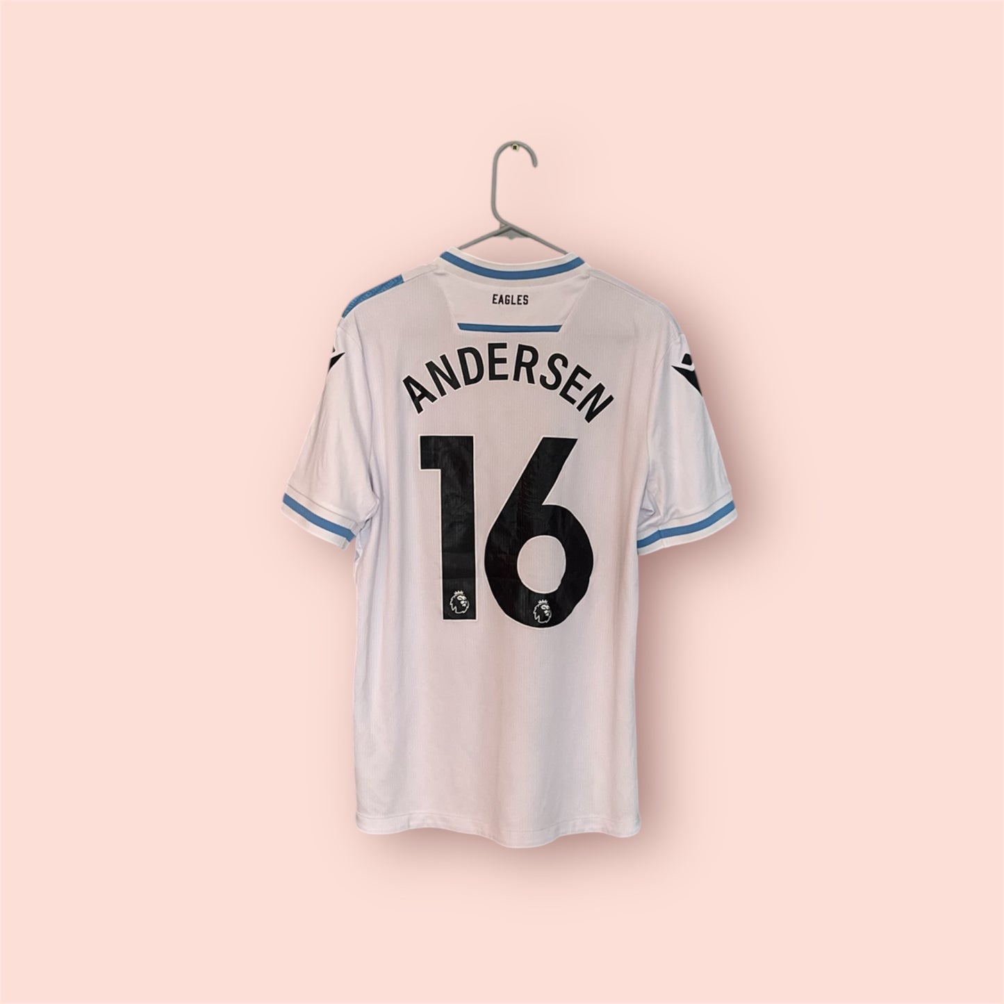 Crystal Palace Football Shirt - 2023 / 2024 - Away - Large - #16 Andersen