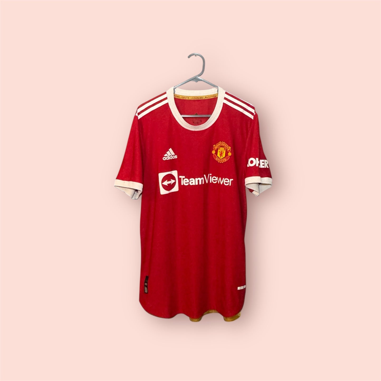 Manchester United Football Shirt - 2021 / 2022 - Home - Large - #10 Rashford - HEAT RDY