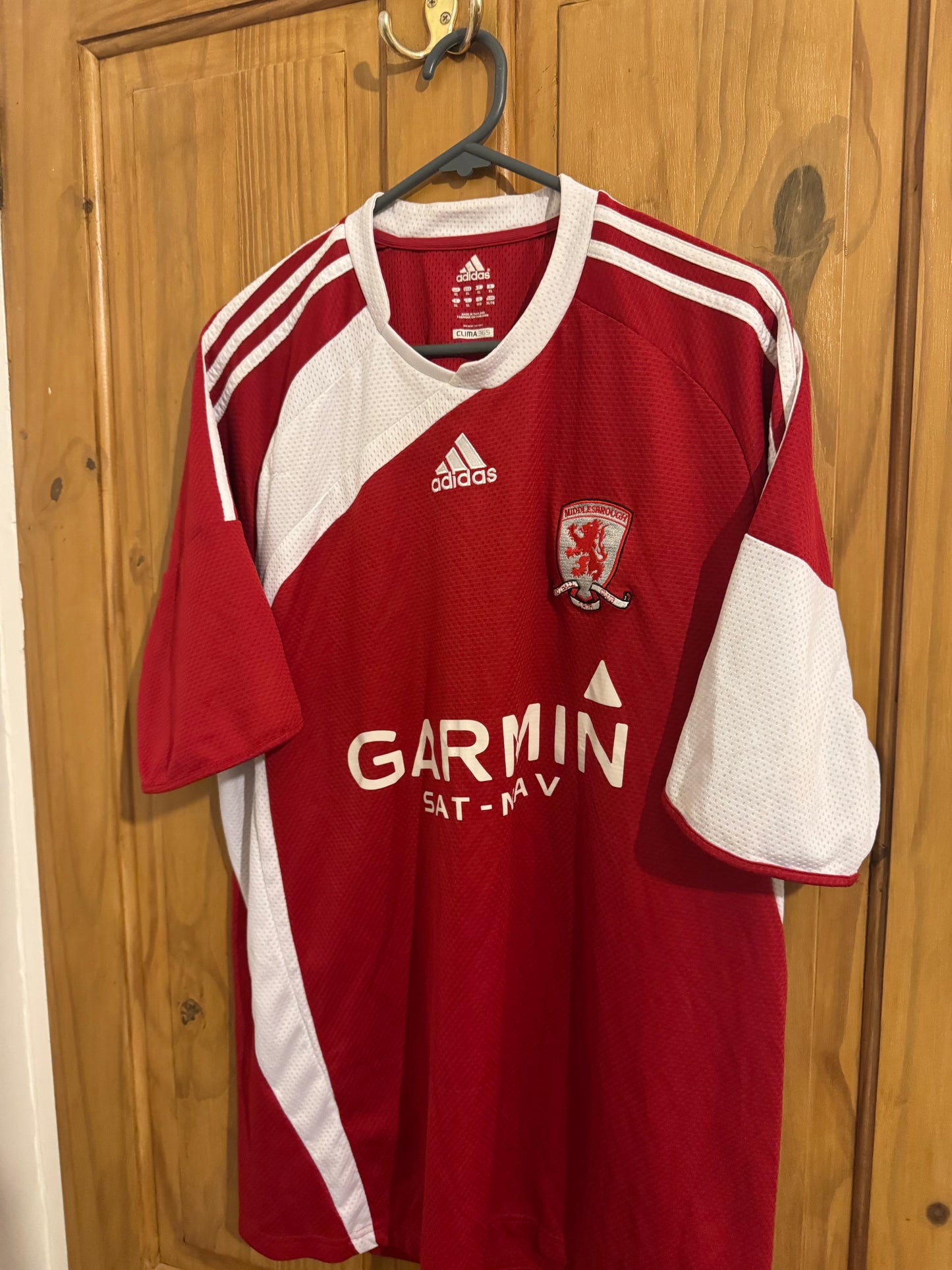 Middlesbrough FC Football Shirt - 2009 / 2010 - Home - XL