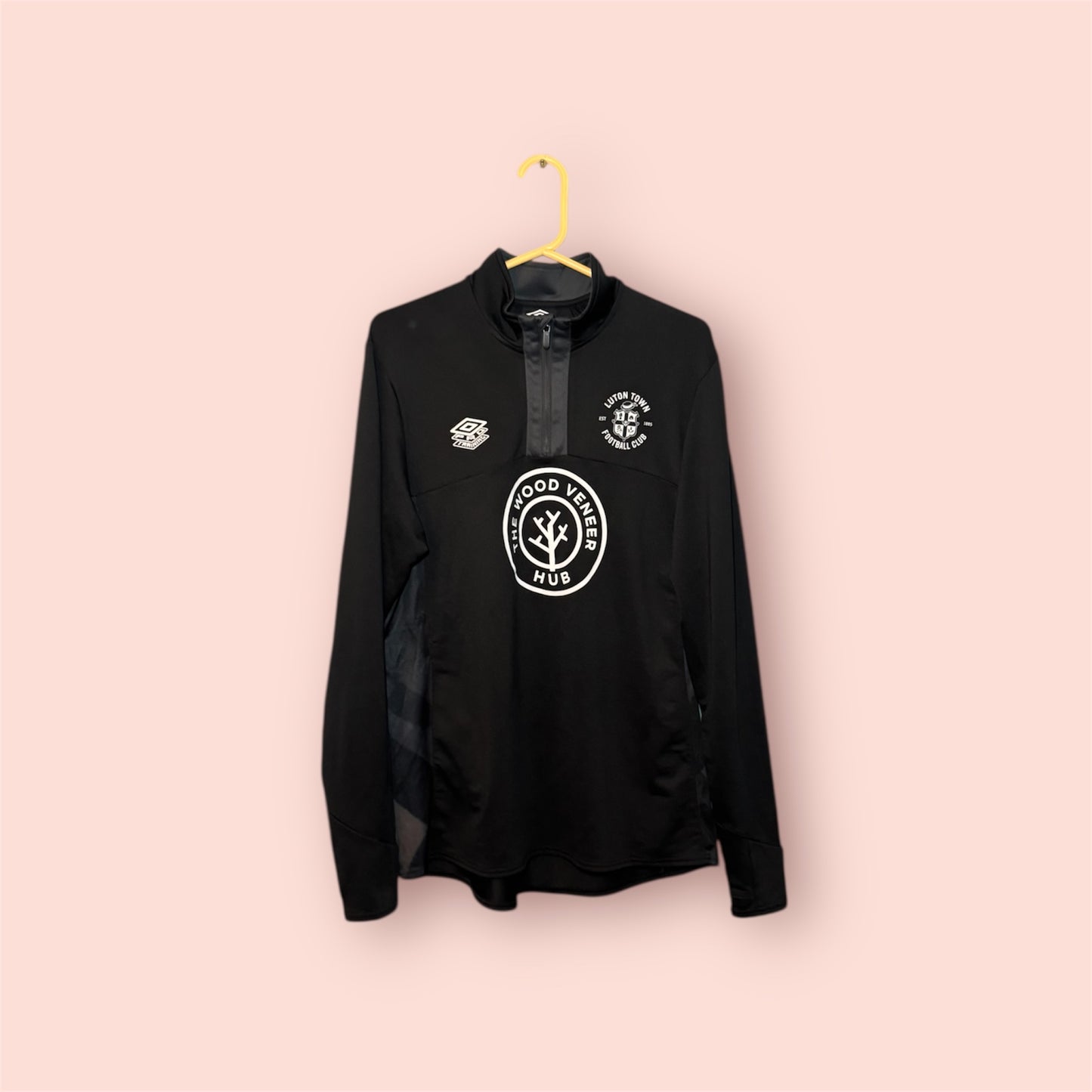 Luton Town Football Shirt - 2022 / 2023 - Training 1/4 Zip - Large