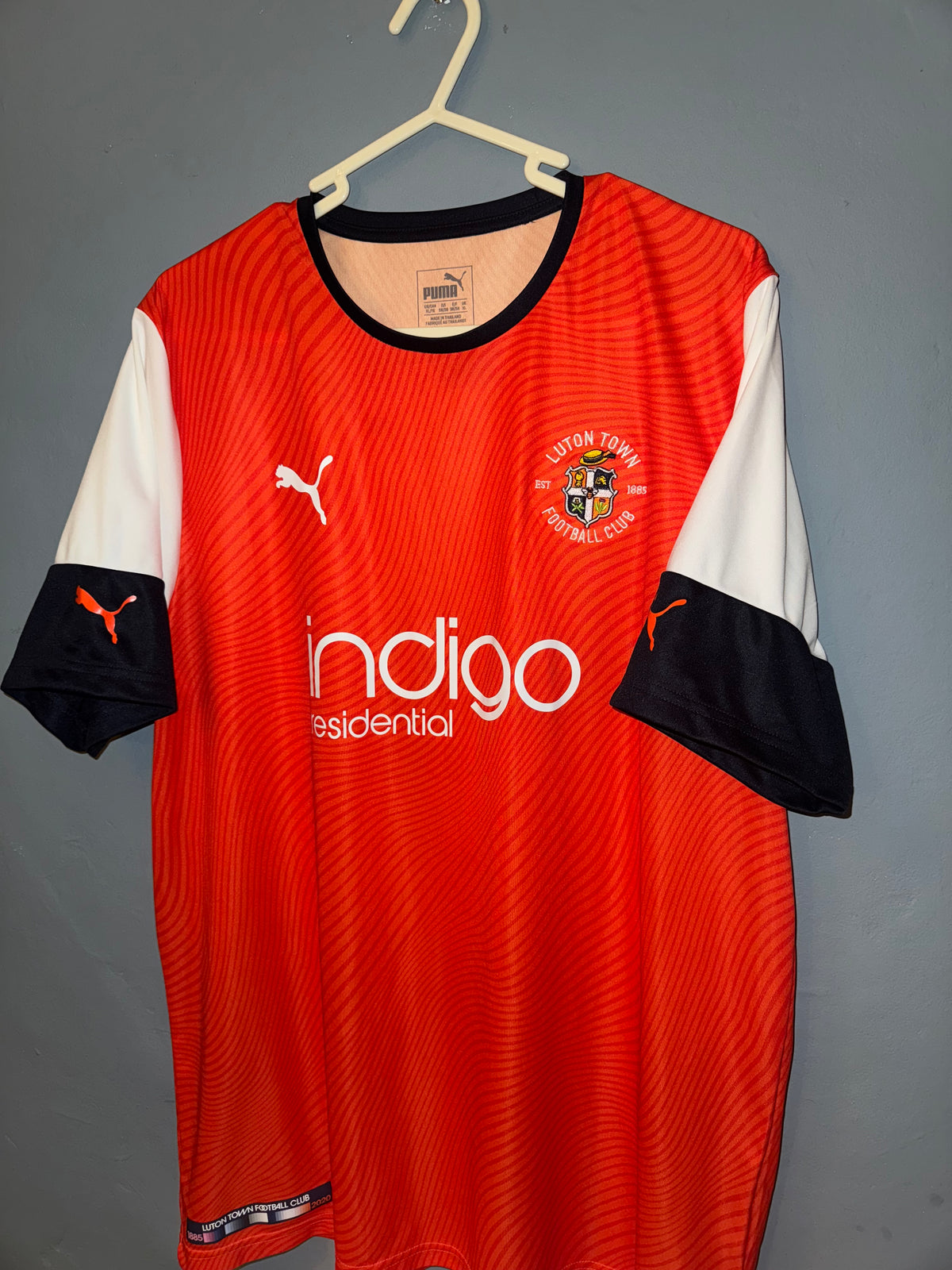 Luton Town Football Shirt - 2019 / 2020 - Home.- XL