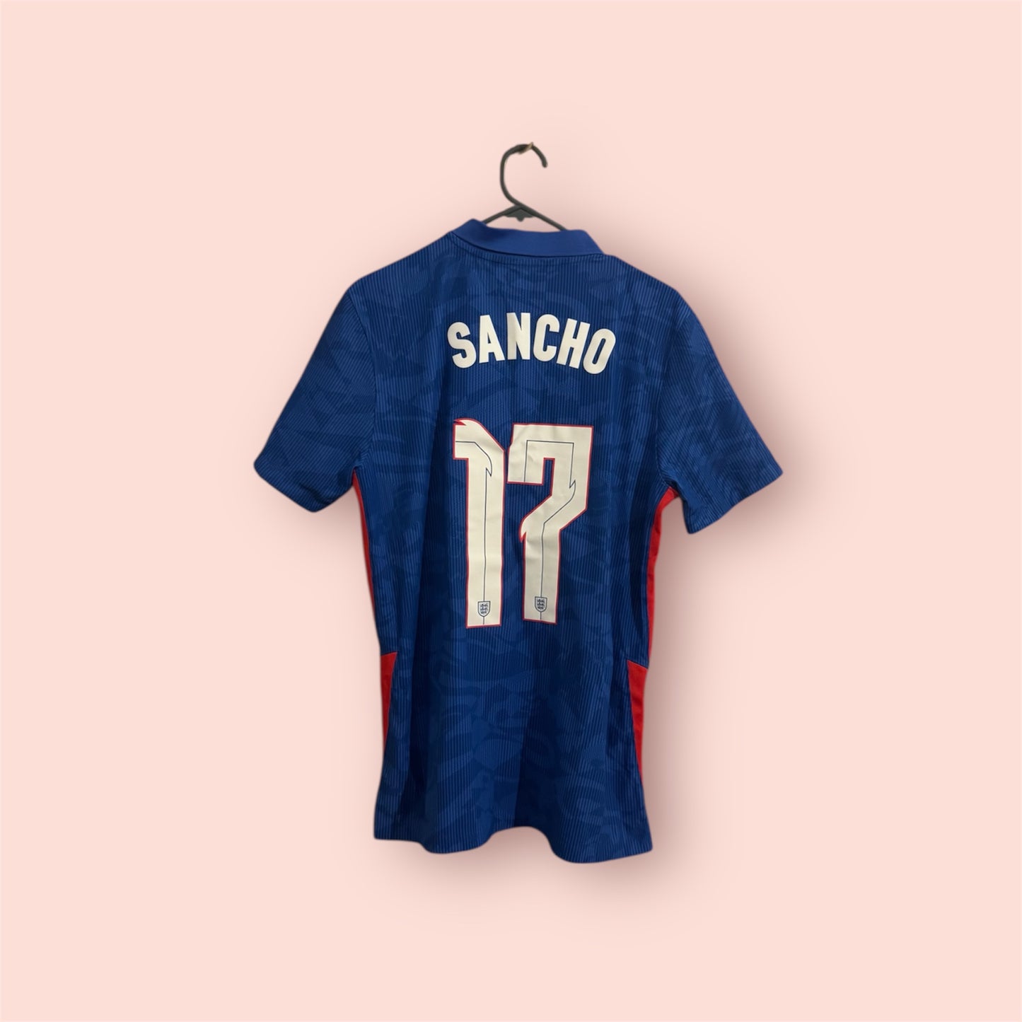 England Football Shirt - 2020 - Away - Medium - #17 Sancho - Vaporknit