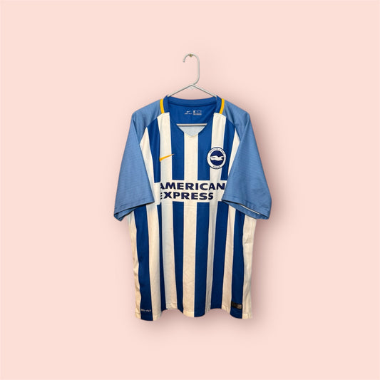 Brighton & Hove Albion Football Shirt - 2017 / 2018 - Home - XXL