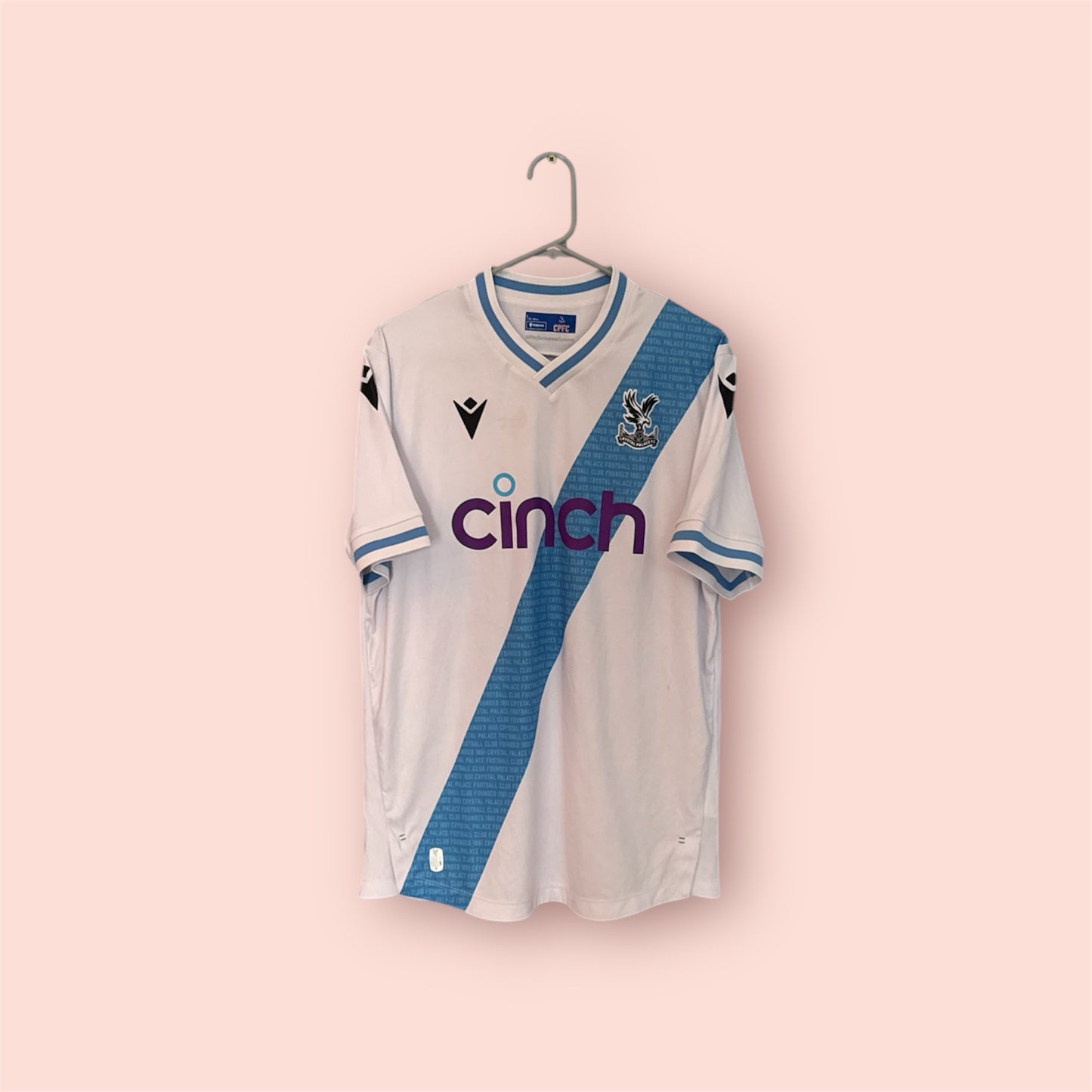 Crystal Palace Football Shirt - 2023 / 2024 - Away - Large - #16 Andersen