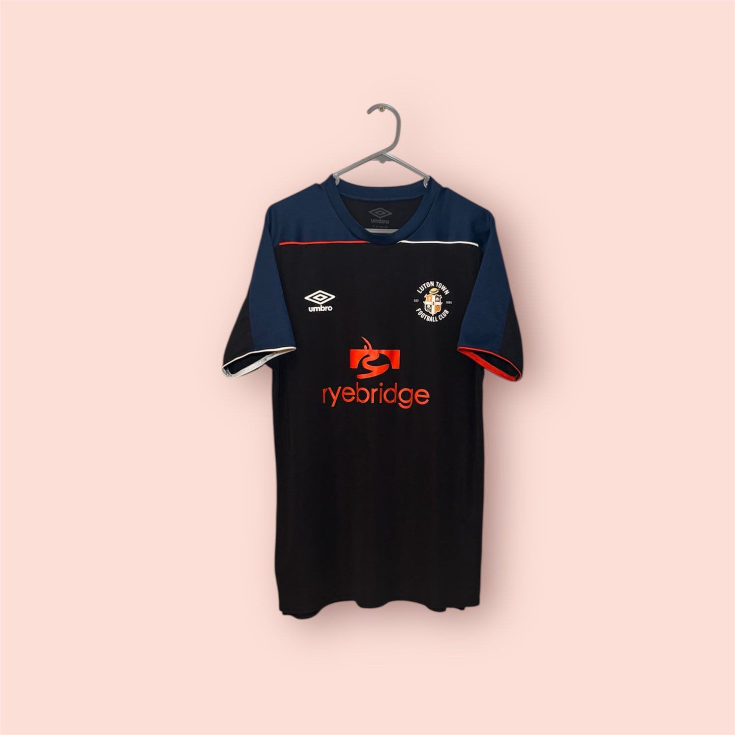Luton Town Football Shirt - 2020 / 2021 - Third - Medium - #29 Elijah Adebayo