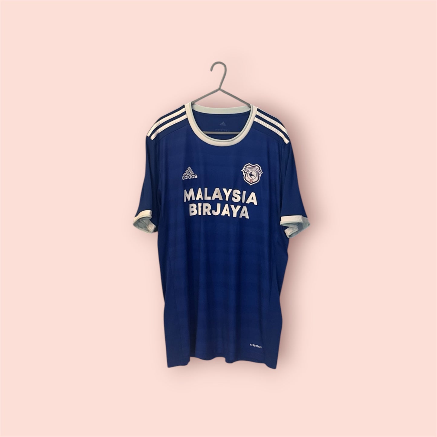Cardiff City Football Shirt - 2020 / 2021 - Home - Large