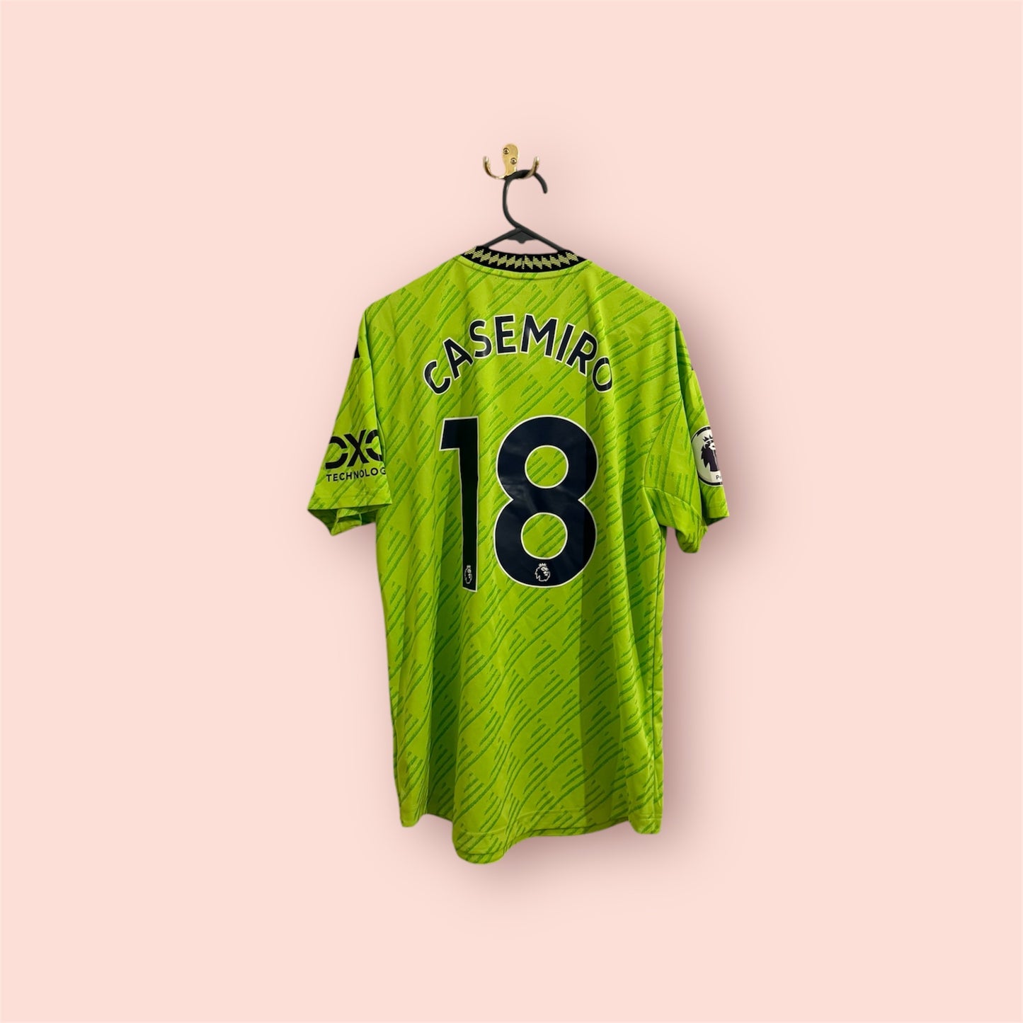 Manchester United Football Shirt - 2022 / 2023 - Third - #18 Casemiro - HEAT RDY - Large