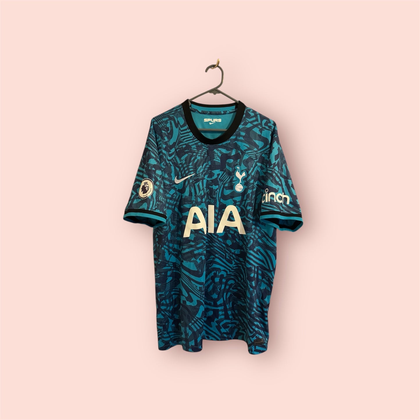 Tottenham Hotspur Football Shirt - 2022 / 2023 - Third - XL - #5 Hojbjerg
