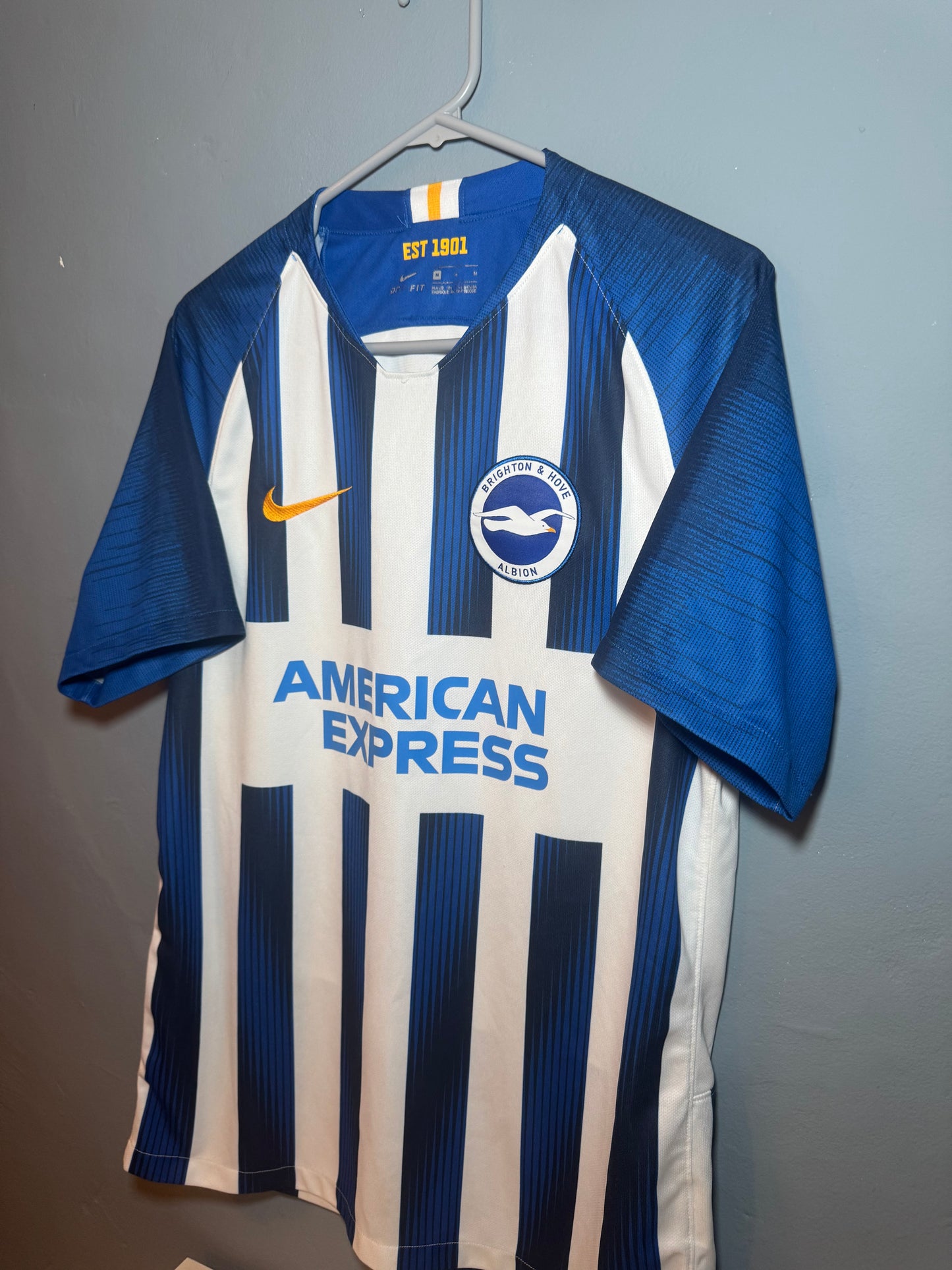 Brighton & Hove Albion Football Shirt - 2019 / 2020 - Home - Medium
