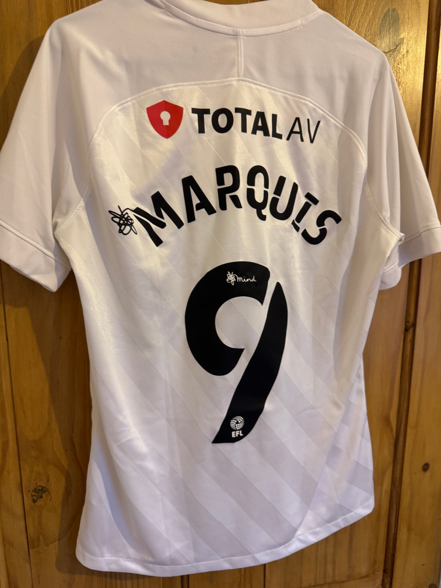 Portsmouth Football Shirt - 2020 / 2021 - Away - Medium - #9 Marquis