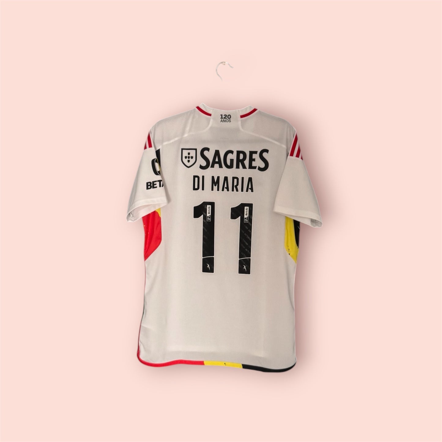 SL Benfica Football Shirt - 2023 / 2024 - Third - Large - #11 Angel Di Maria