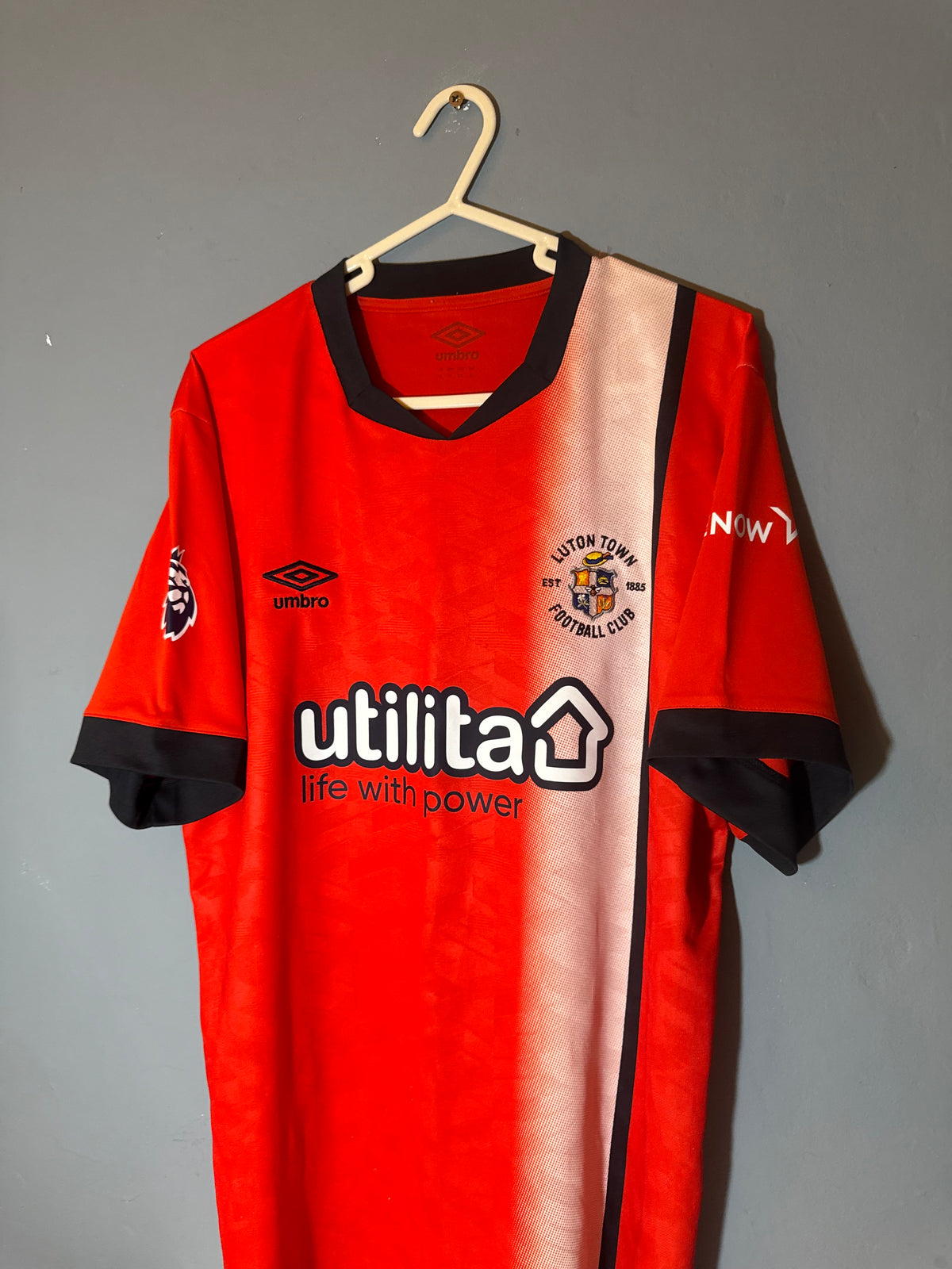 Luton Town Football Shirt - 2023 / 2024 / 2025 - Home - XL - #9 Carlton Morris