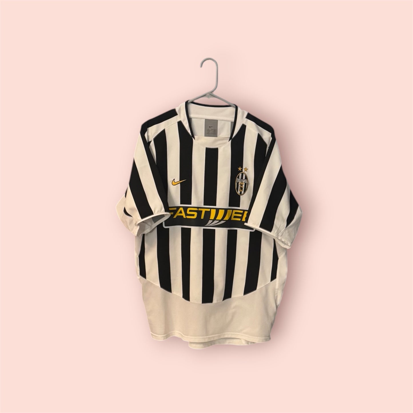 Juventus Football Shirt - 2003 / 2004 - Home - Large