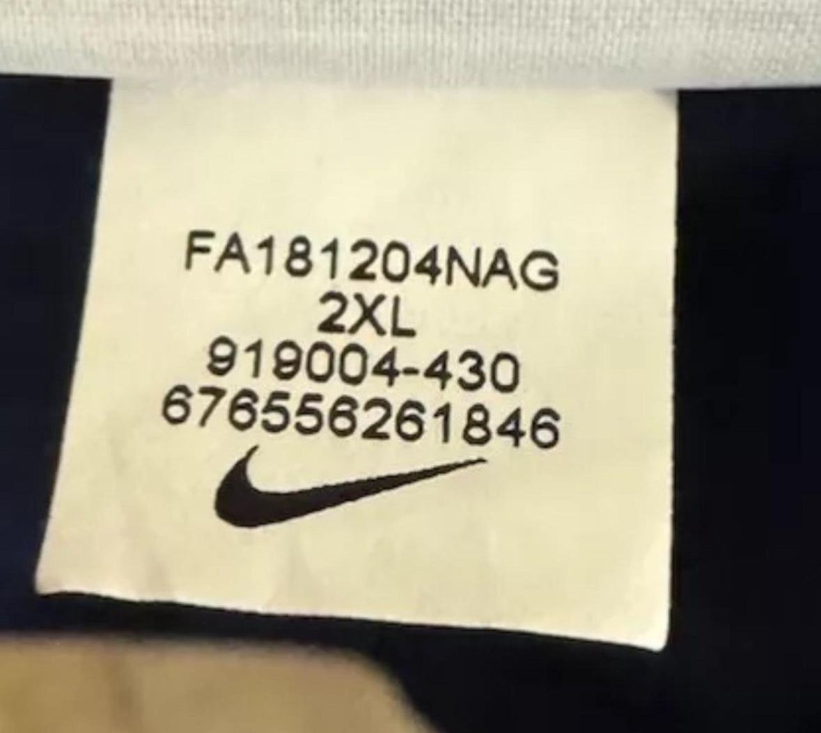 Tottenham Hotspur Football Shirt - 2018 / 2019 - Away - XXL