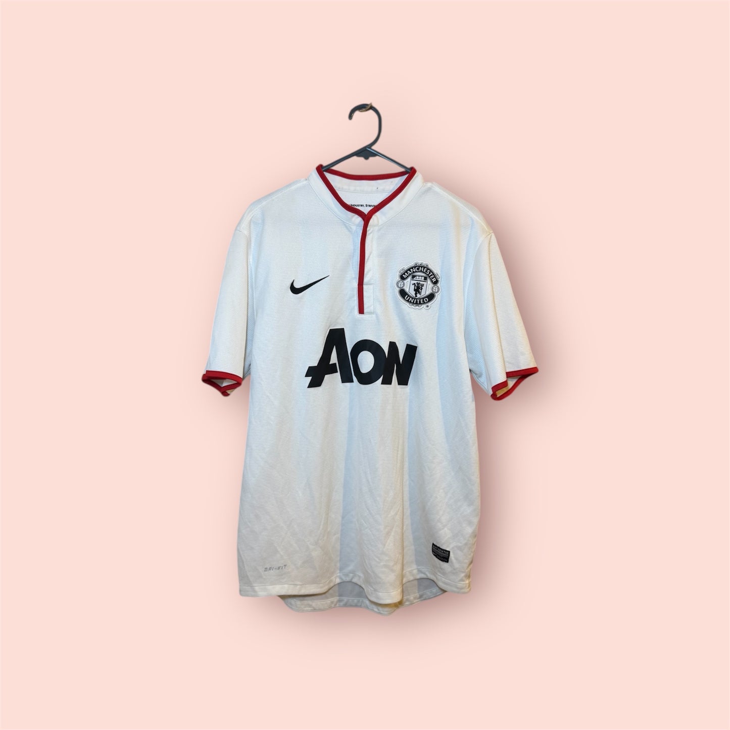 Manchester United Football Shirt - 2012 / 2013 - Away - Large - #10 Wayne Rooney