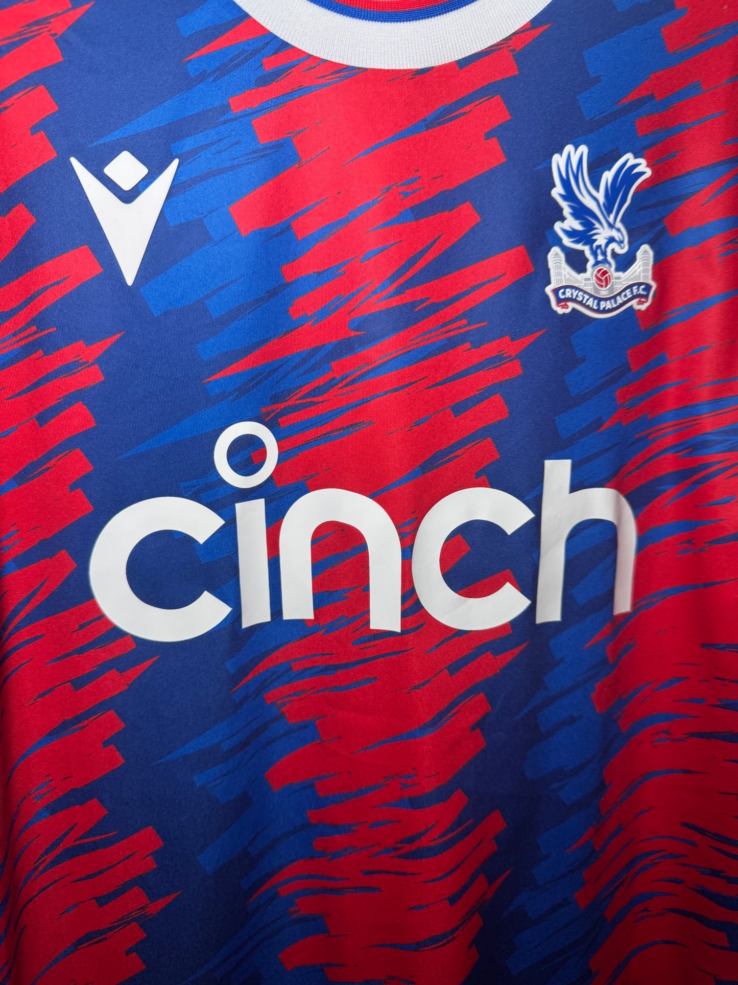 Crystal Palace Football Shirt - 2022 / 2023 - Home - Large - #6 Marc Guehi