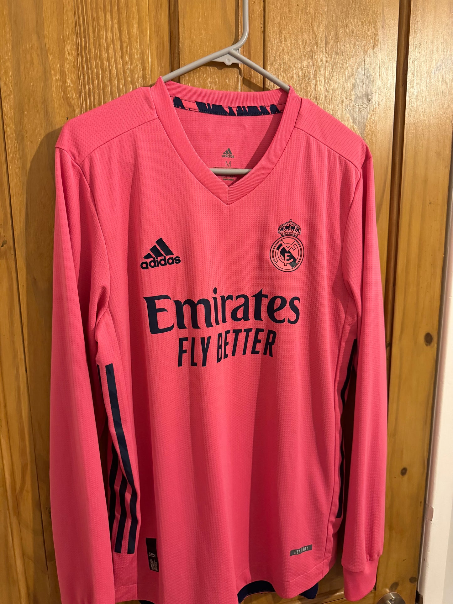 Real Madrid Football Shirt - 2020 / 2021 - Away - Medium - Long Sleeves - HEAT RDY