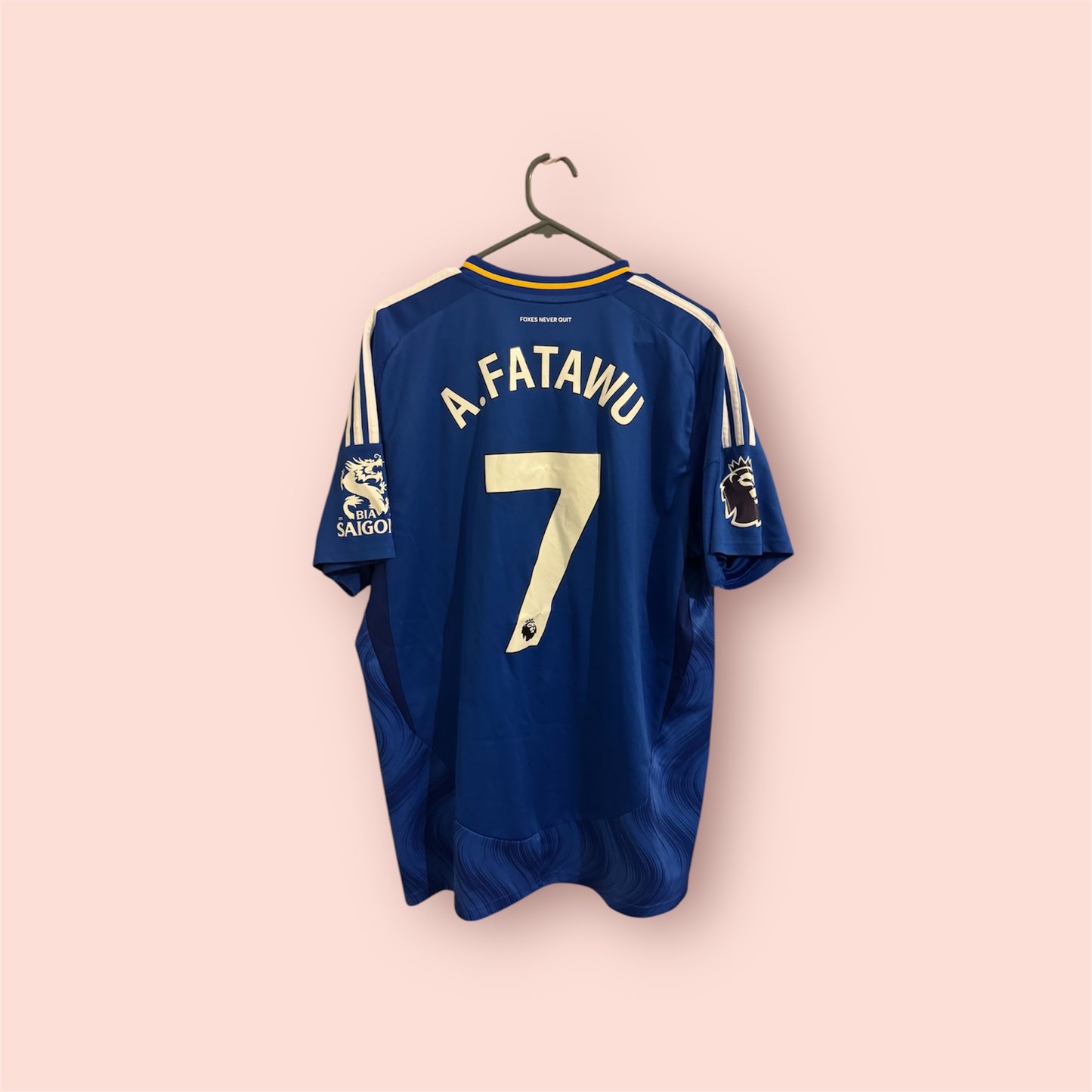 Leicester City Football Shirt - 2024 / 2025 - Home - XL - #7 Fatawu