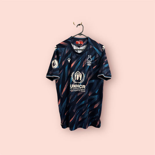 Nottingham Forest Football Shirt - 2022 / 2023 - Third - Large - With Sponsor