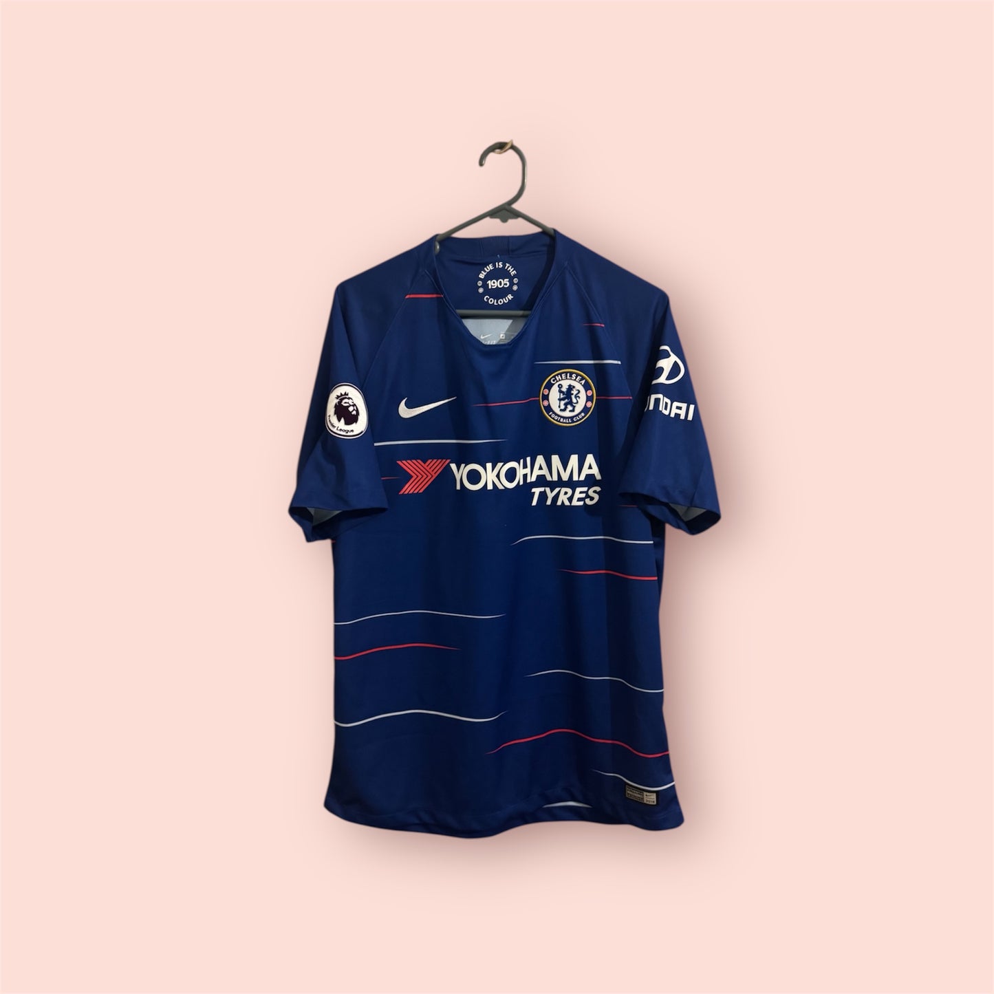 Chelsea Football Shirt - 2018 / 2019 - Home - Medium - #6 Danny Drinkwater