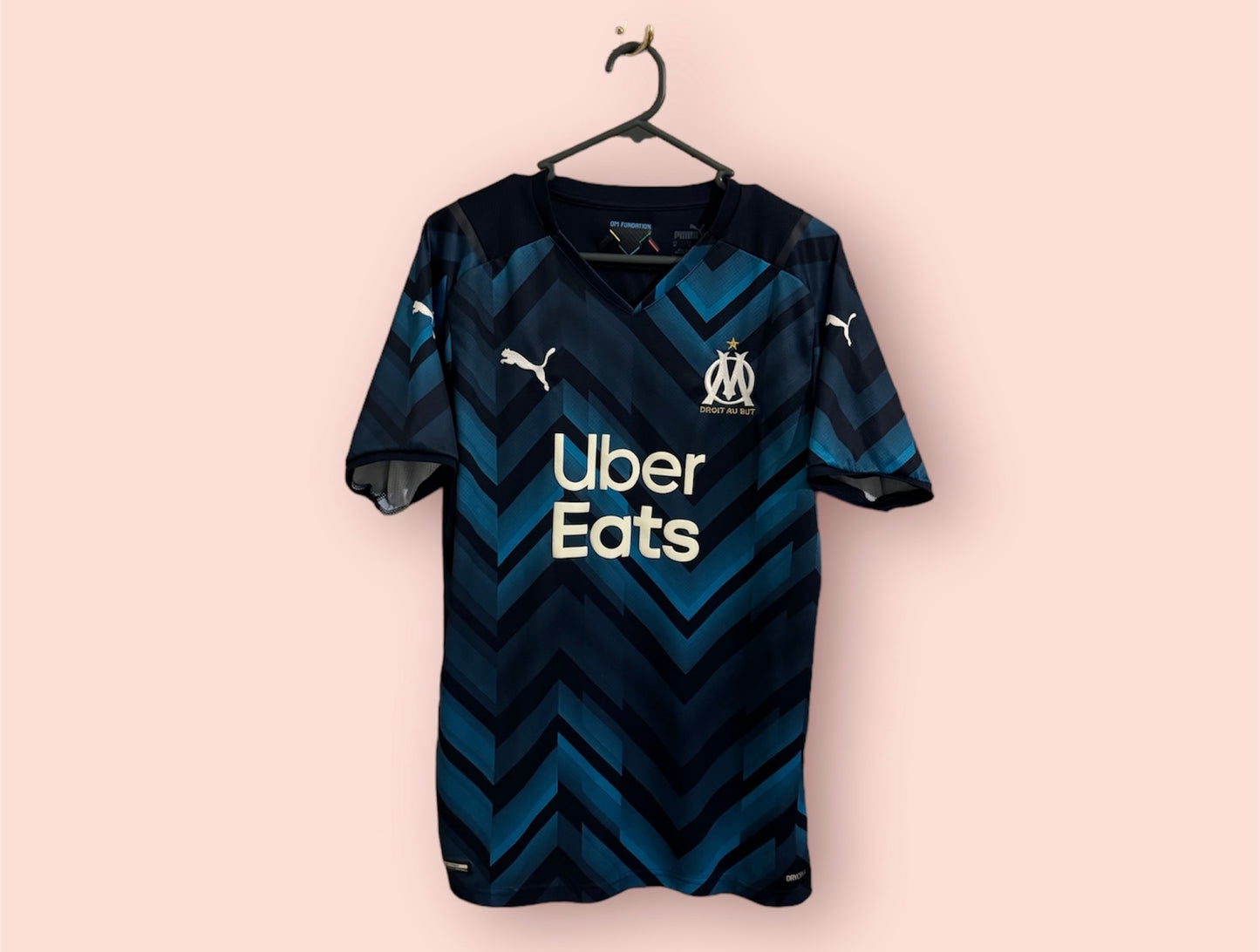 Olympique Marseille Football Shirt - 2021 / 2022 - Away - Medium - Rare