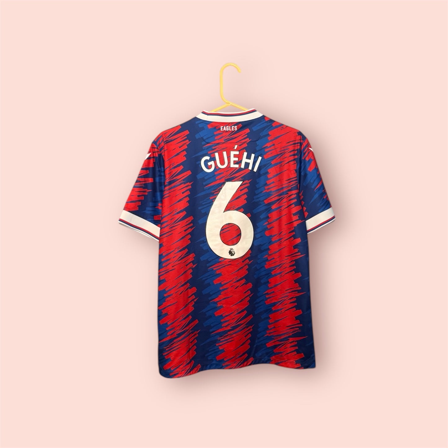 Crystal Palace Football Shirt - 2022 / 2023 - Home - Large - #6 Marc Guehi