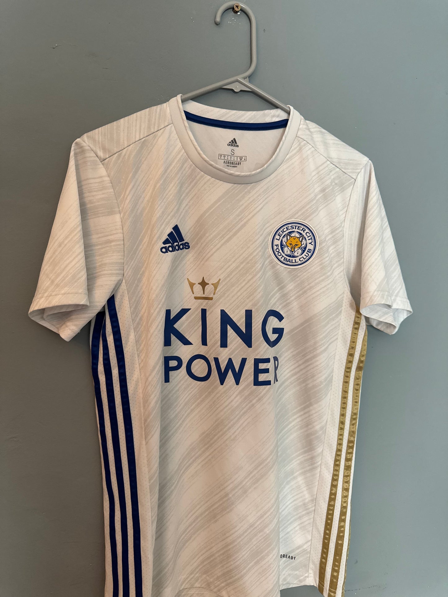 Leicester City Football Shirt - 2020 / 2021 - Away - Small - #9 Jamie Vardy