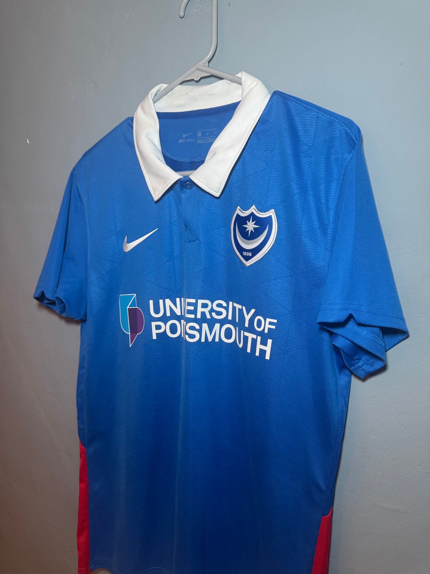 Portsmouth Football Shirt - 2020 / 2021 - Home - Medium