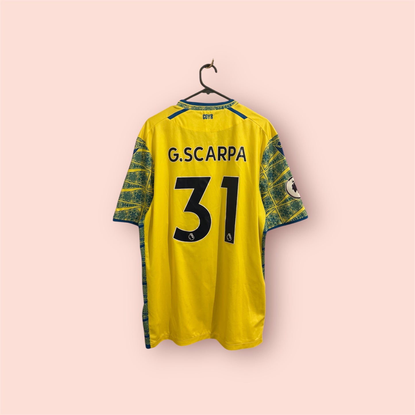 Nottingham Forest Football Shirt - 2022 / 2023 - Away - 3XL - #31 Scarpa