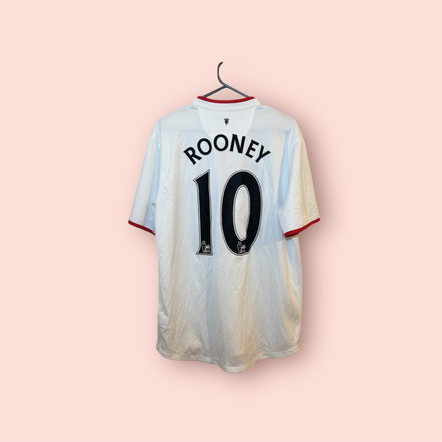 Manchester United Football Shirt - 2012 / 2013 - Away - Large - #10 Wayne Rooney