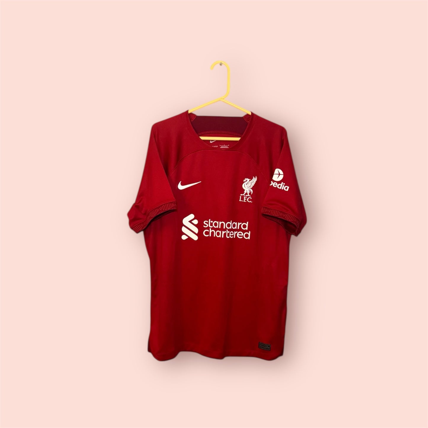 Liverpool Football Shirt - 2022 / 2023 - Home - Large - #23 Luis Diaz