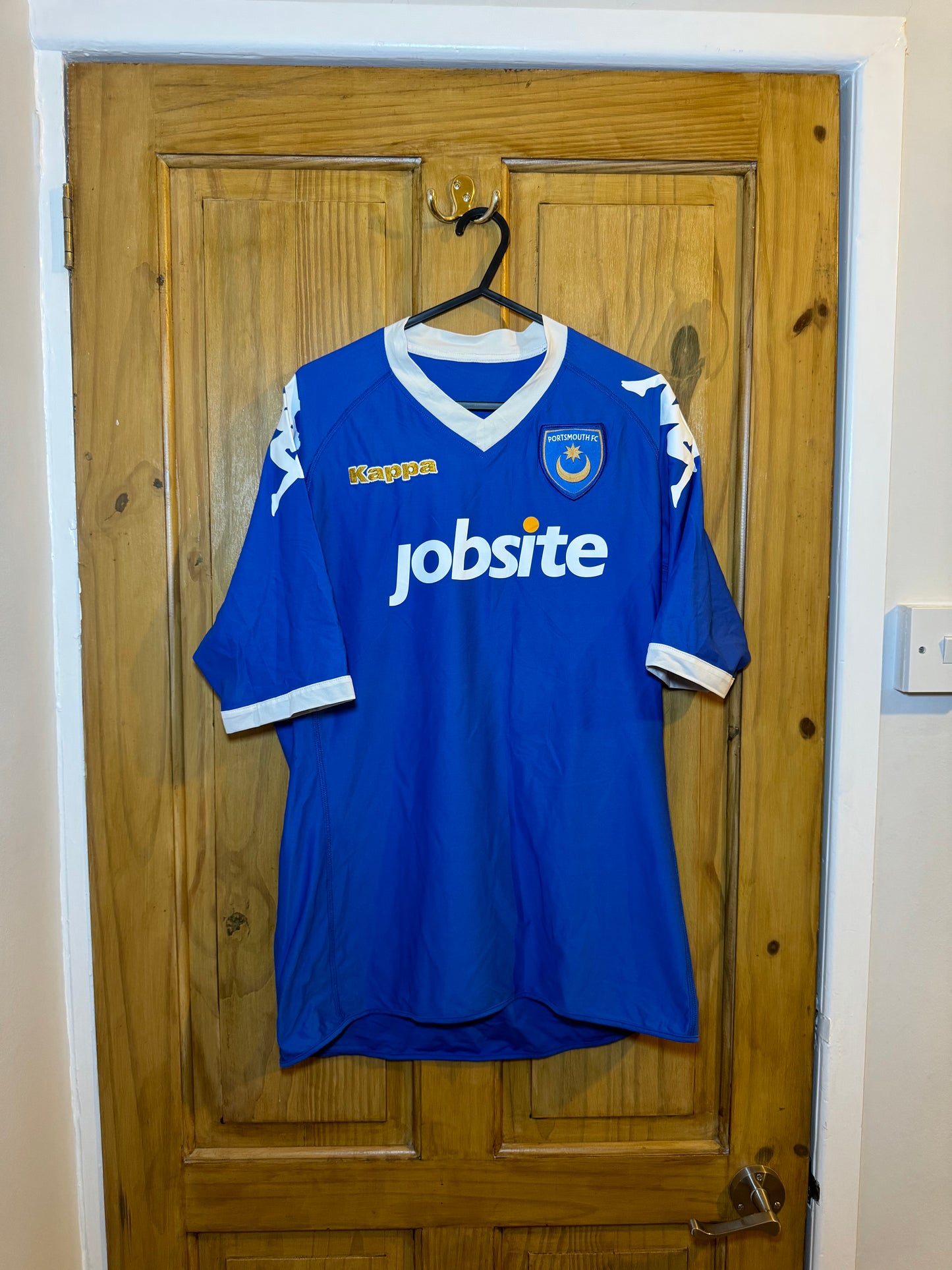 Portsmouth Football Shirt - 2010/2011 - Home - Medium