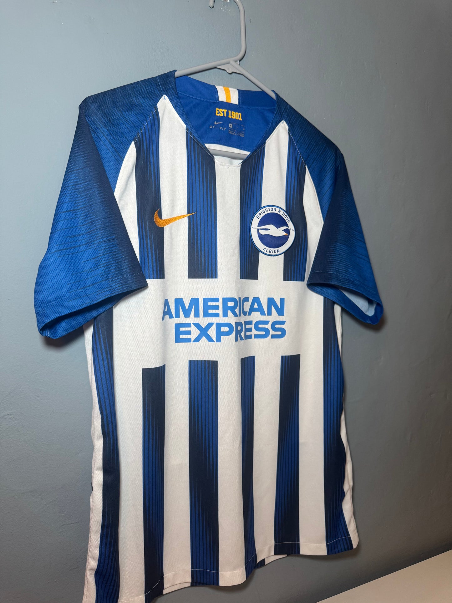 Brighton & Hove Albion Football Shirt - 2019 / 2020 - Home - Medium