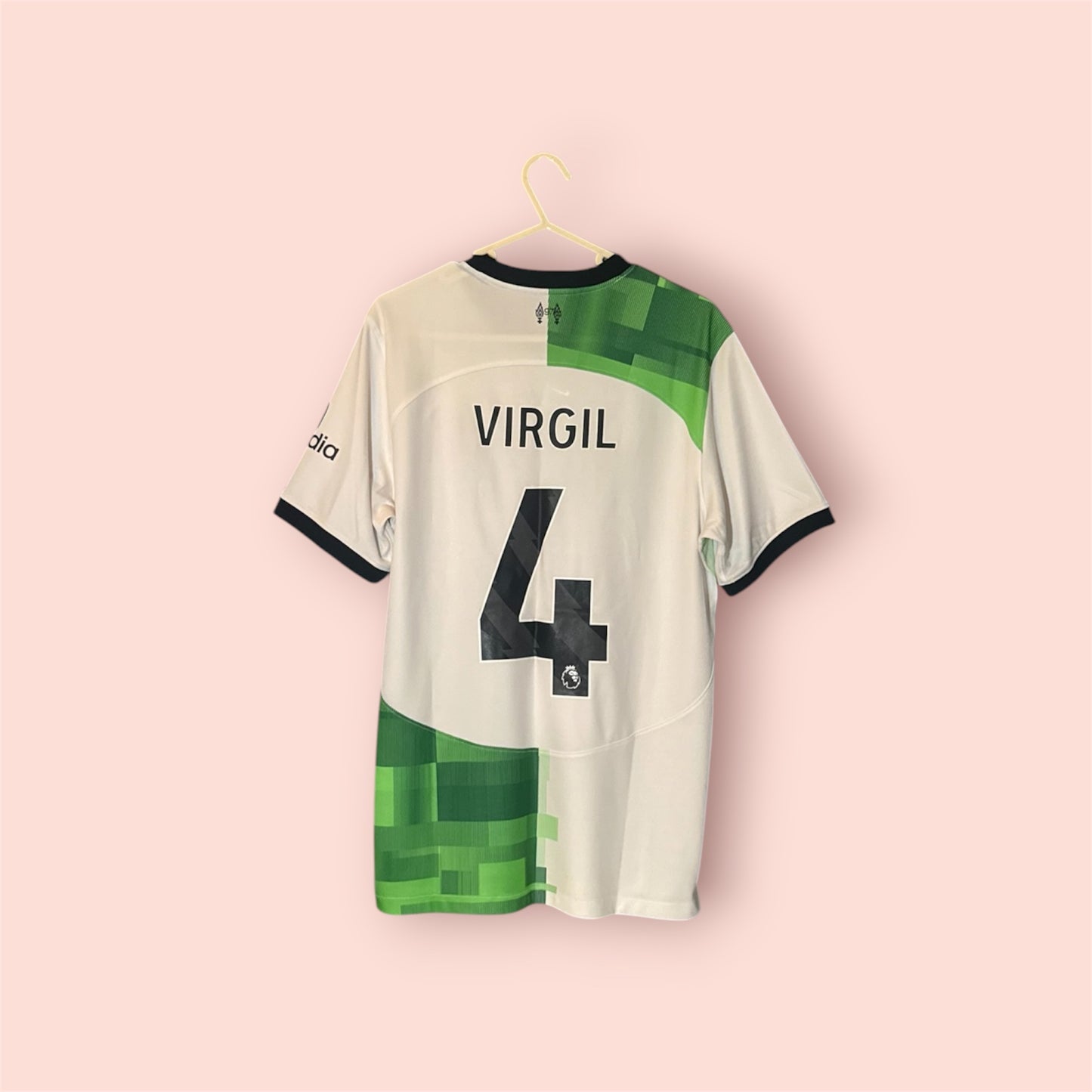 Liverpool Football Shirt - 2023 / 2024 - Away - Medium - #4 Virgil Van Dijk