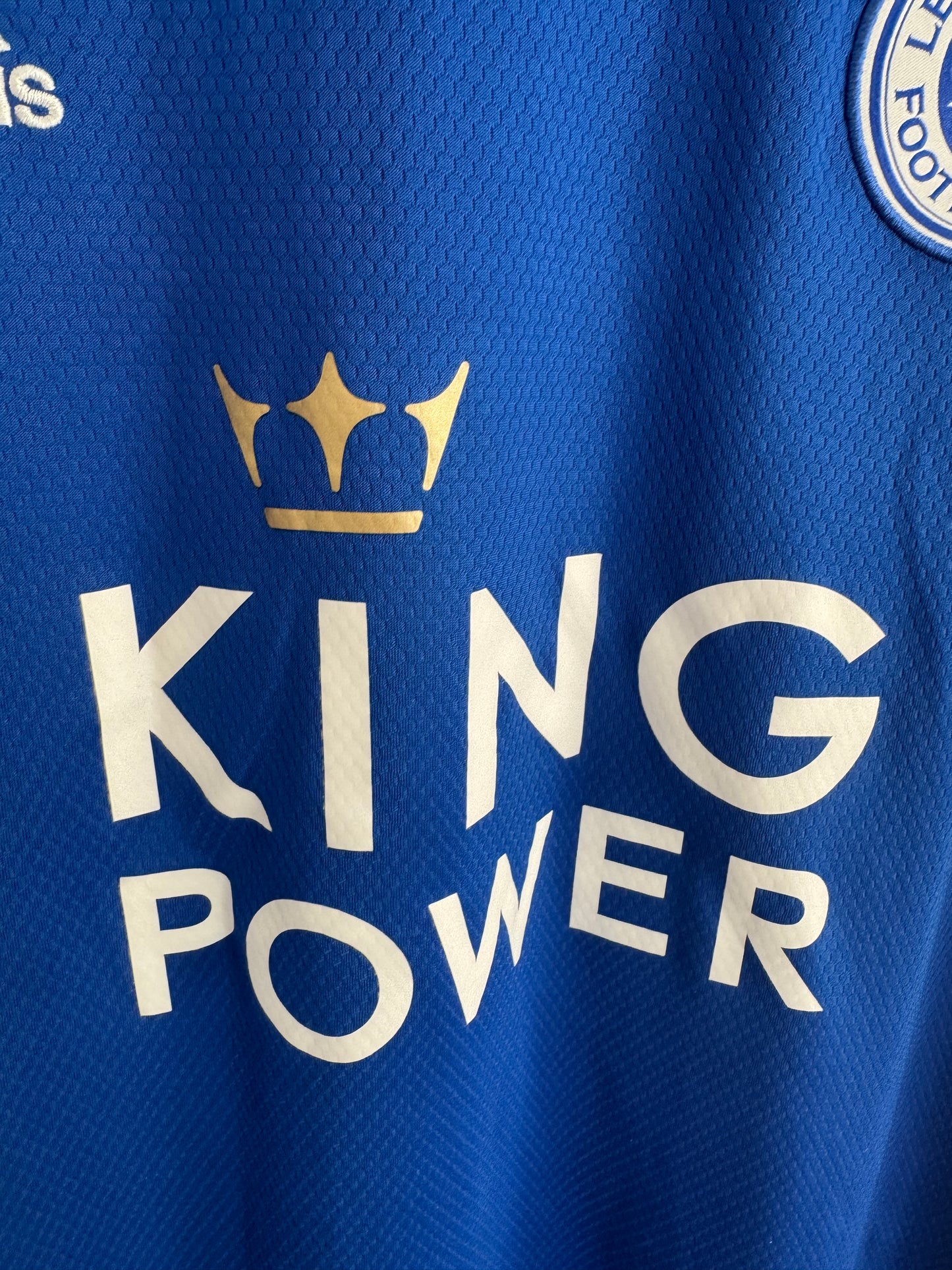 Leicester City Football Shirt - 2020 / 2021 - Home - XL - FA Cup Arm Patch