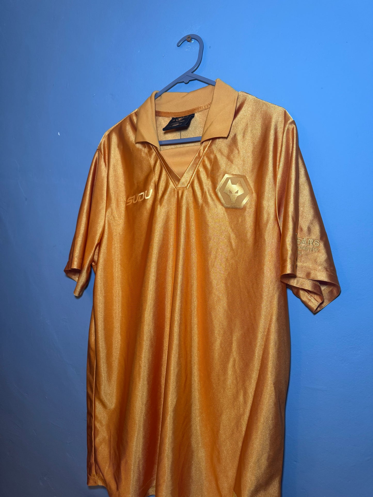 Wolverhampton Wanderers Football Shirt - 2024 / 2025 - Home - 70th Anniversary Special - Large
