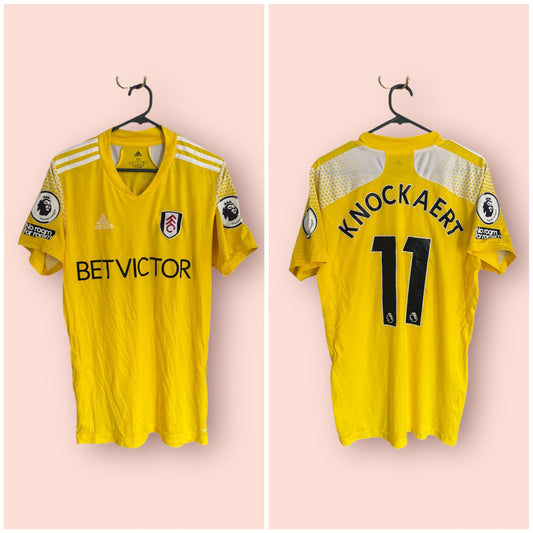 Fulham Football Shirt - 2020 / 2021 - Away - Medium - #11 Knockaert