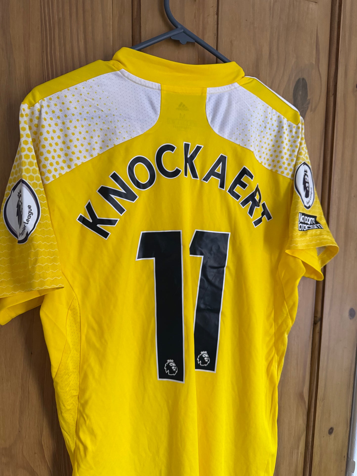 Fulham Football Shirt - 2020 / 2021 - Away - Medium - #11 Knockaert